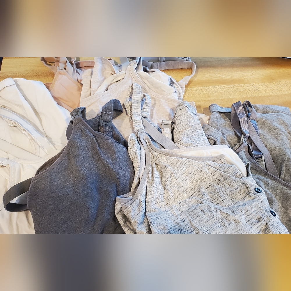 Lot of 6 used nursing tanks